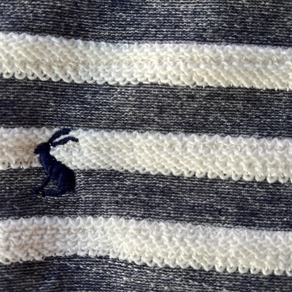 Joules striped zip-up top, size 6 US - Picture 3 of 9